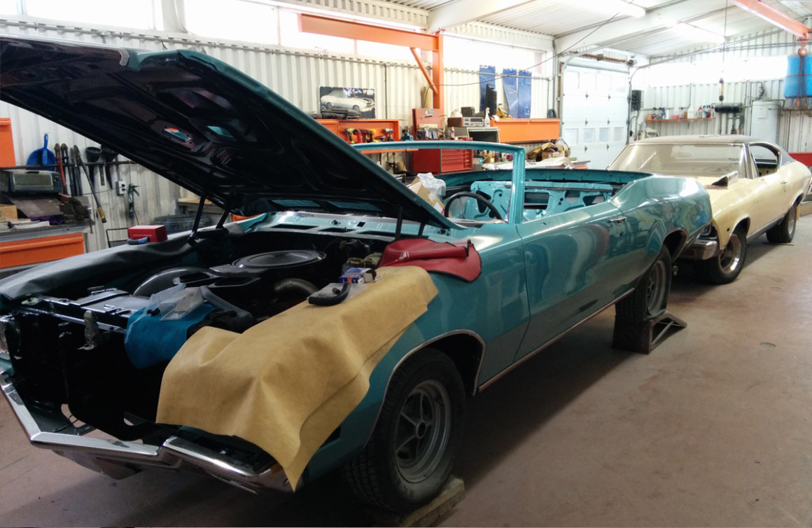 Restauration auto antique – Projet A