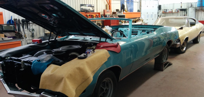 Restauration auto antique – Projet A